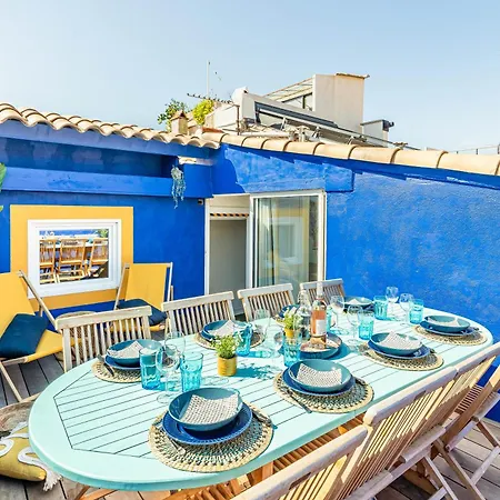 Casa Azul - Magnifique Duplex Coeur Historique 4 Avec Terrasse Vue